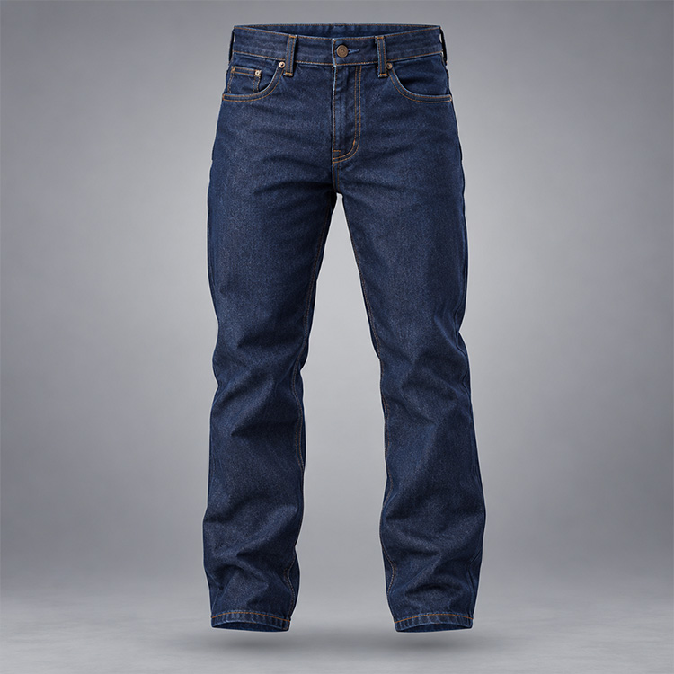 21 Cal Arc Denim Pants front, isolated
