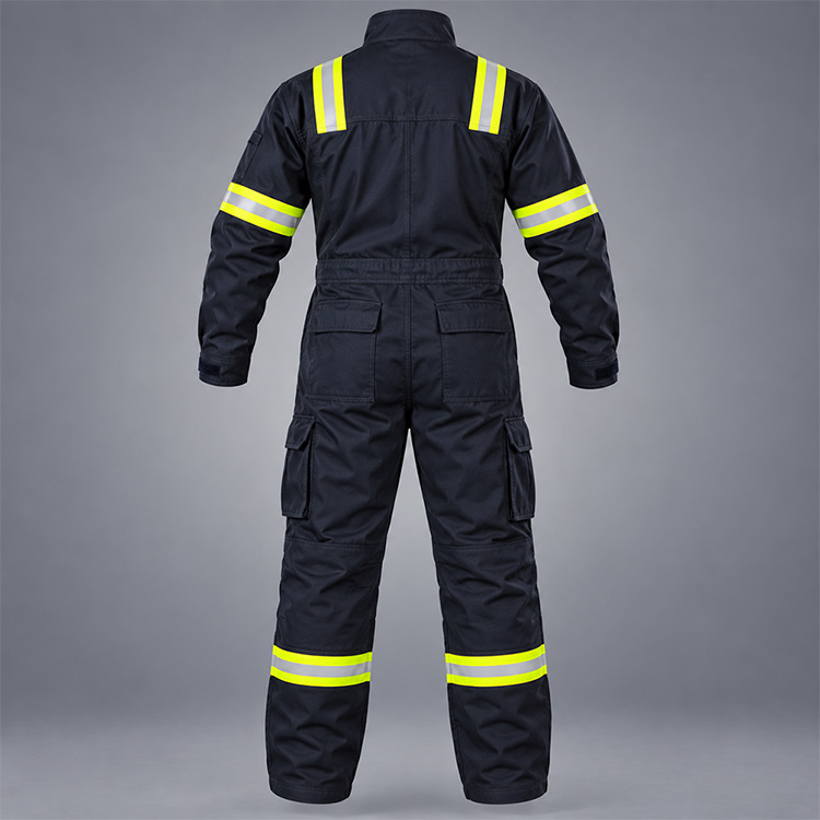 Arc Flash Coverall back, isolated