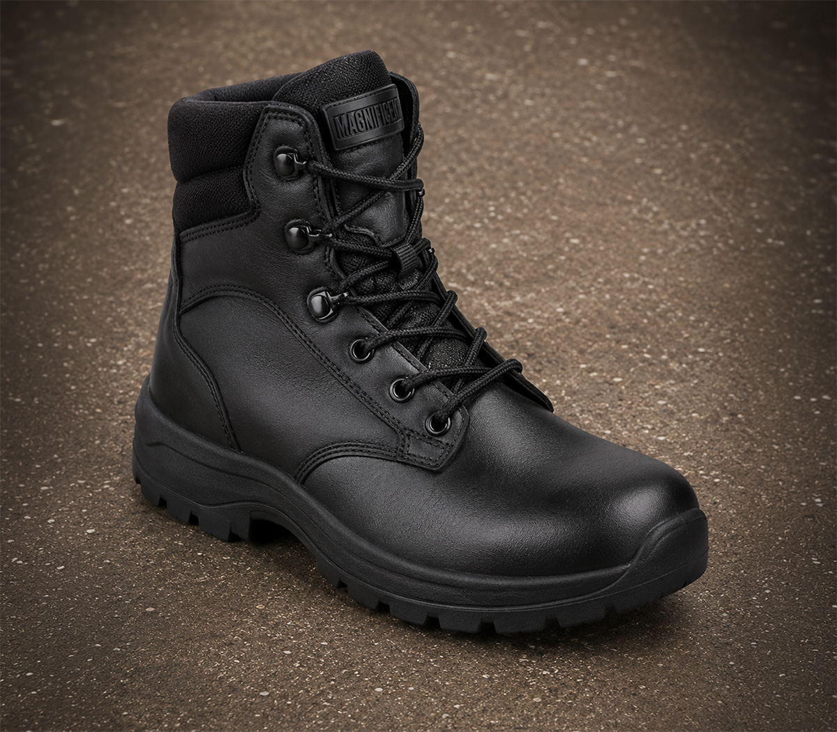 Magnificent Black Utility Boot