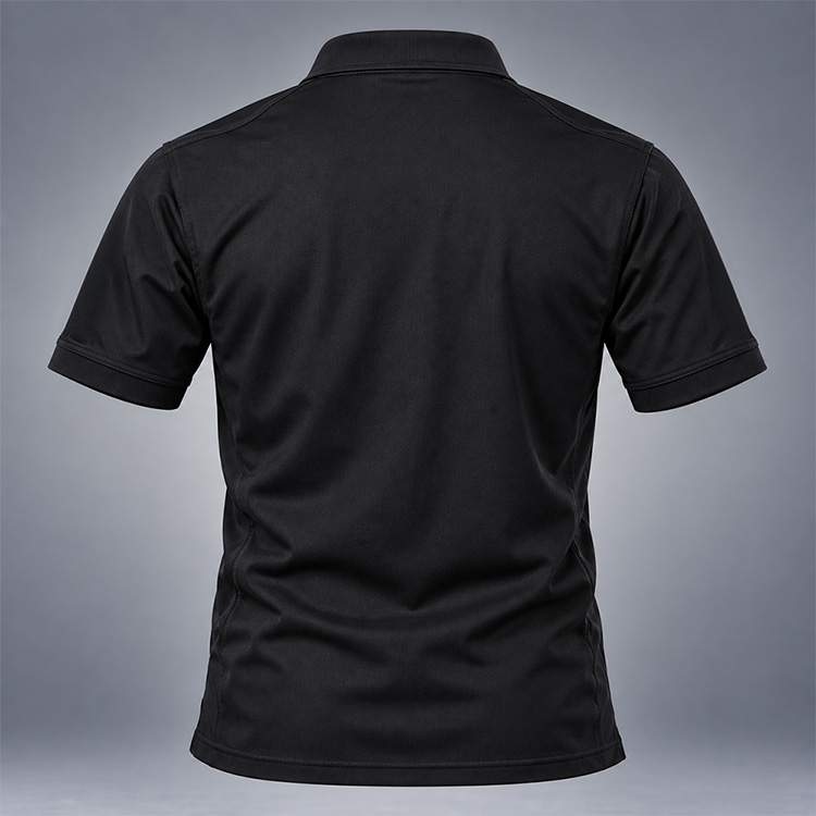 Security Golfer back, isolated