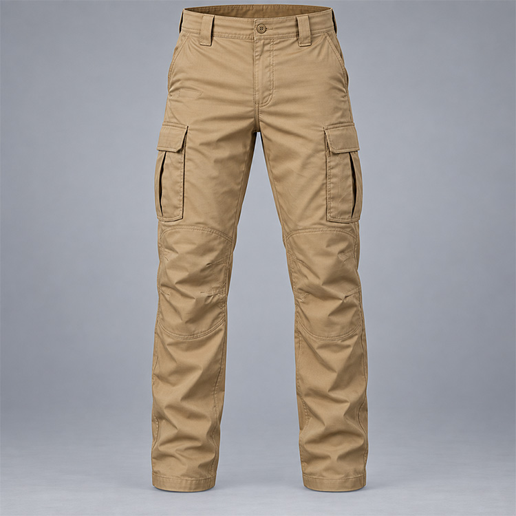 Tactical Cargo Trousers front, isolated