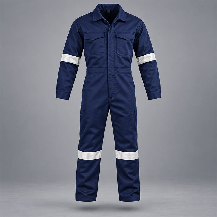 D59 Flame & Acid Boilersuit front, isolated