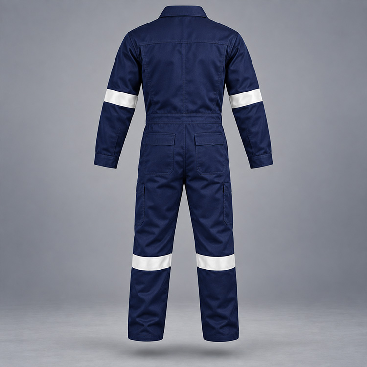 D59 Flame Boilersuit (Eskom) back, isolated