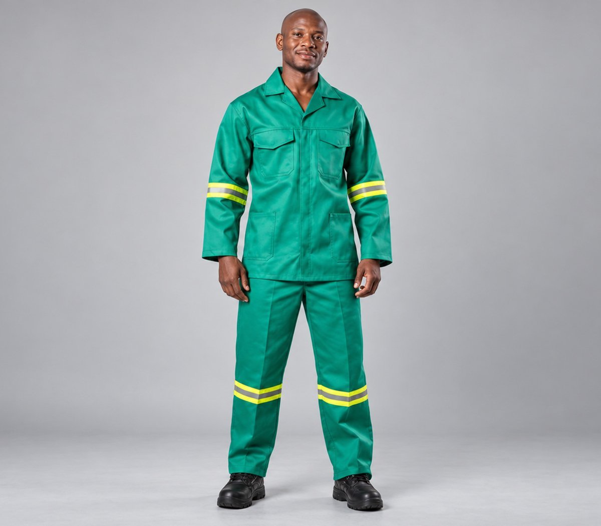 D59 Flame Fern Green Suit with Tape