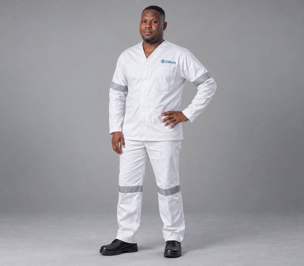 D59 Flame White Clean Condition Jacket & Trousers