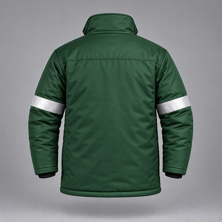 Thermal Winter Jacket, back view